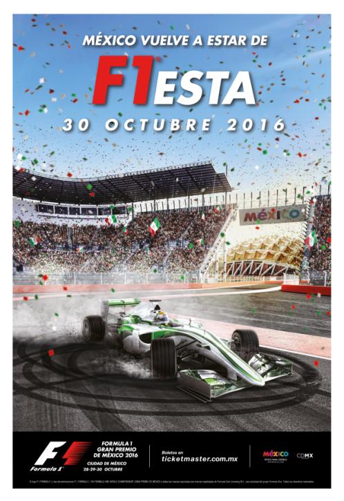 MÉXICO VUELVE A ESTAR DE F1ESTA CON EL #MEXICOGP 2016