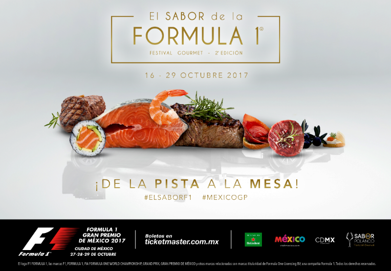 El Sabor de la Formula 1® regresa a deleitar los paladares mexicanos