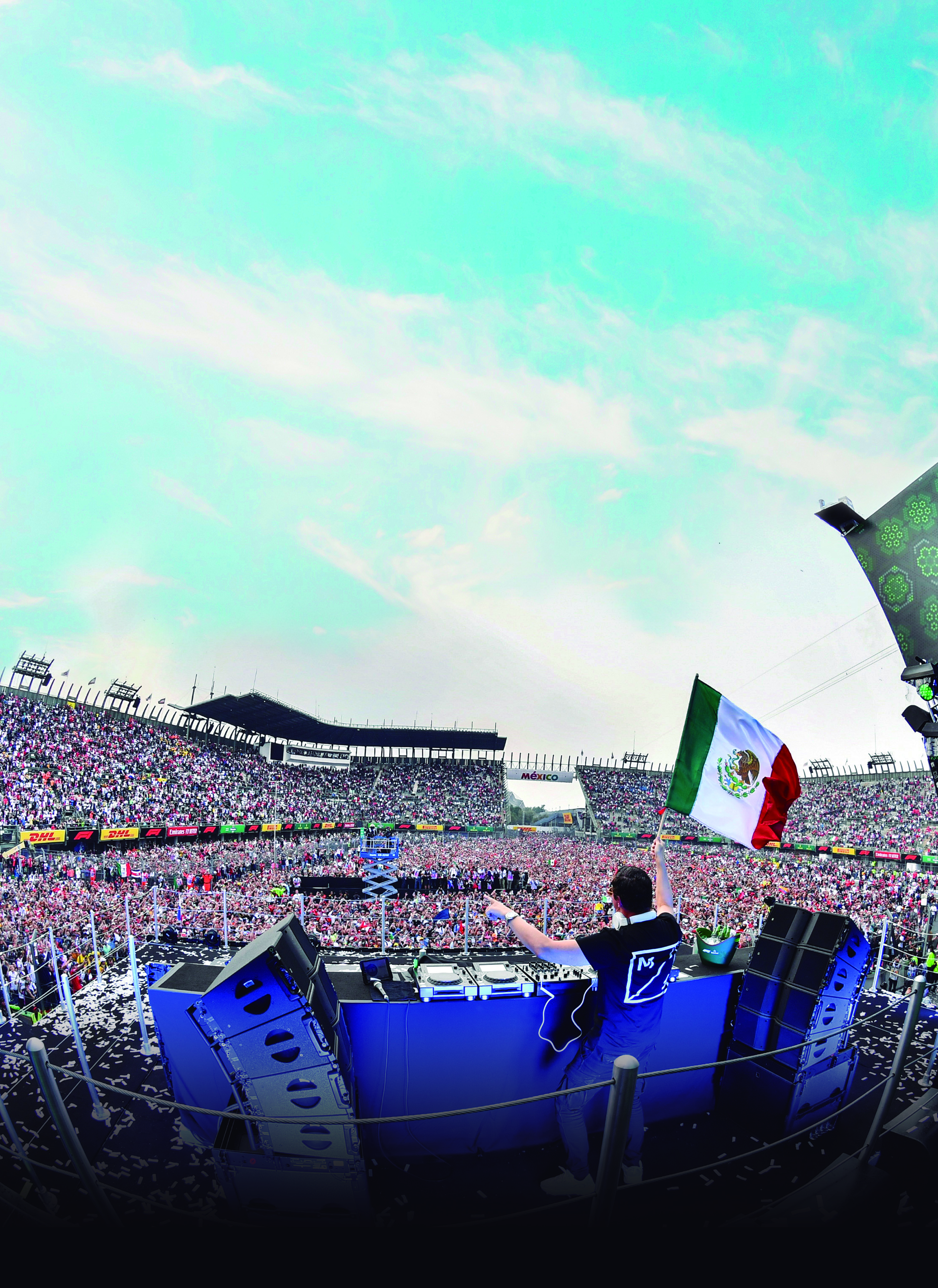 El FORMULA 1 GRAN PREMIO DE MÉXICO 2019™ rompe récord de asistencia con 345,694 asistentes a lo largo del fin de semana