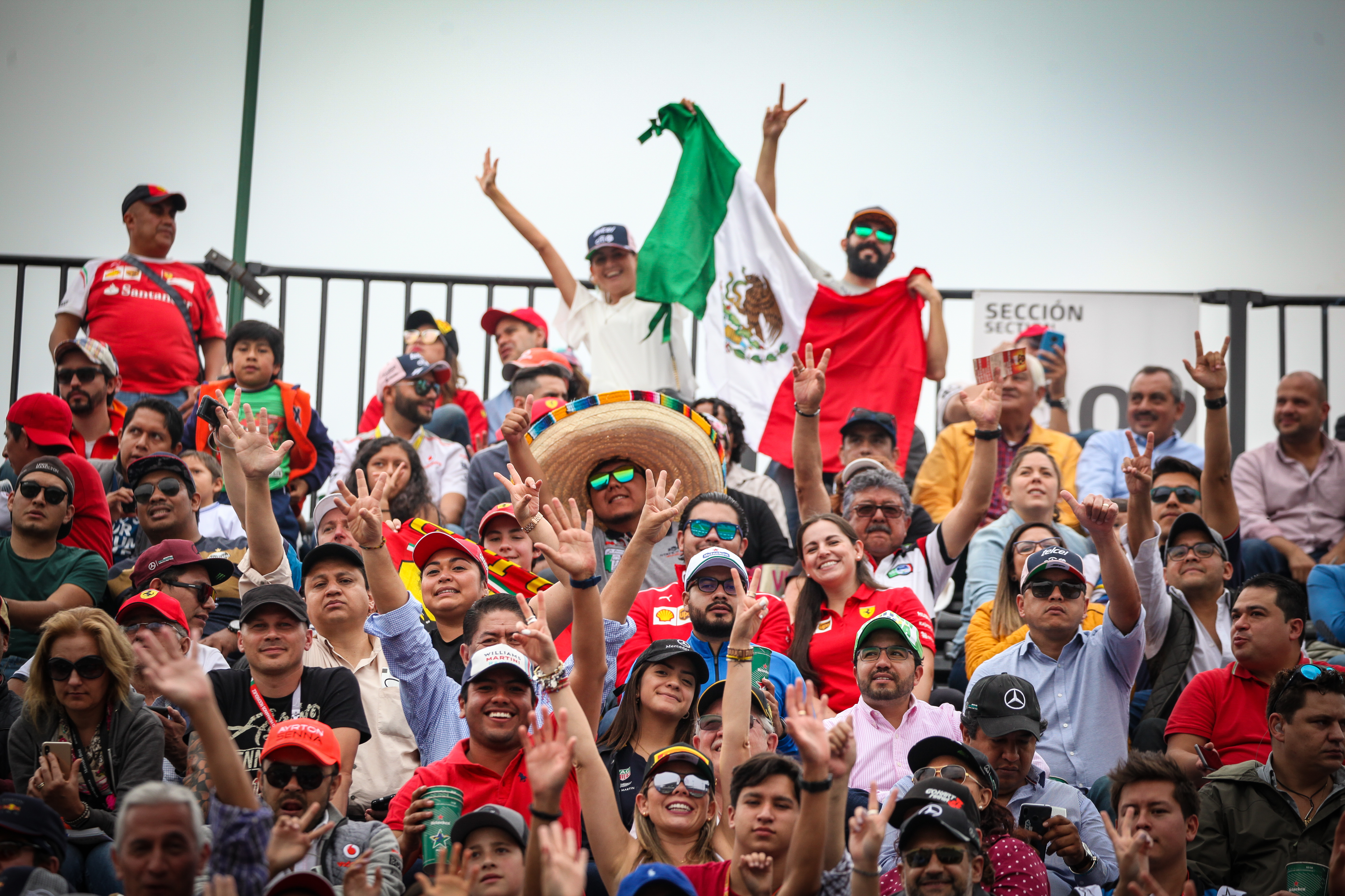 92,342 personas se reunieron para dar inicio a las actividades del FORMULA 1 GRAN PREMIO DE MÉXICO 2019™