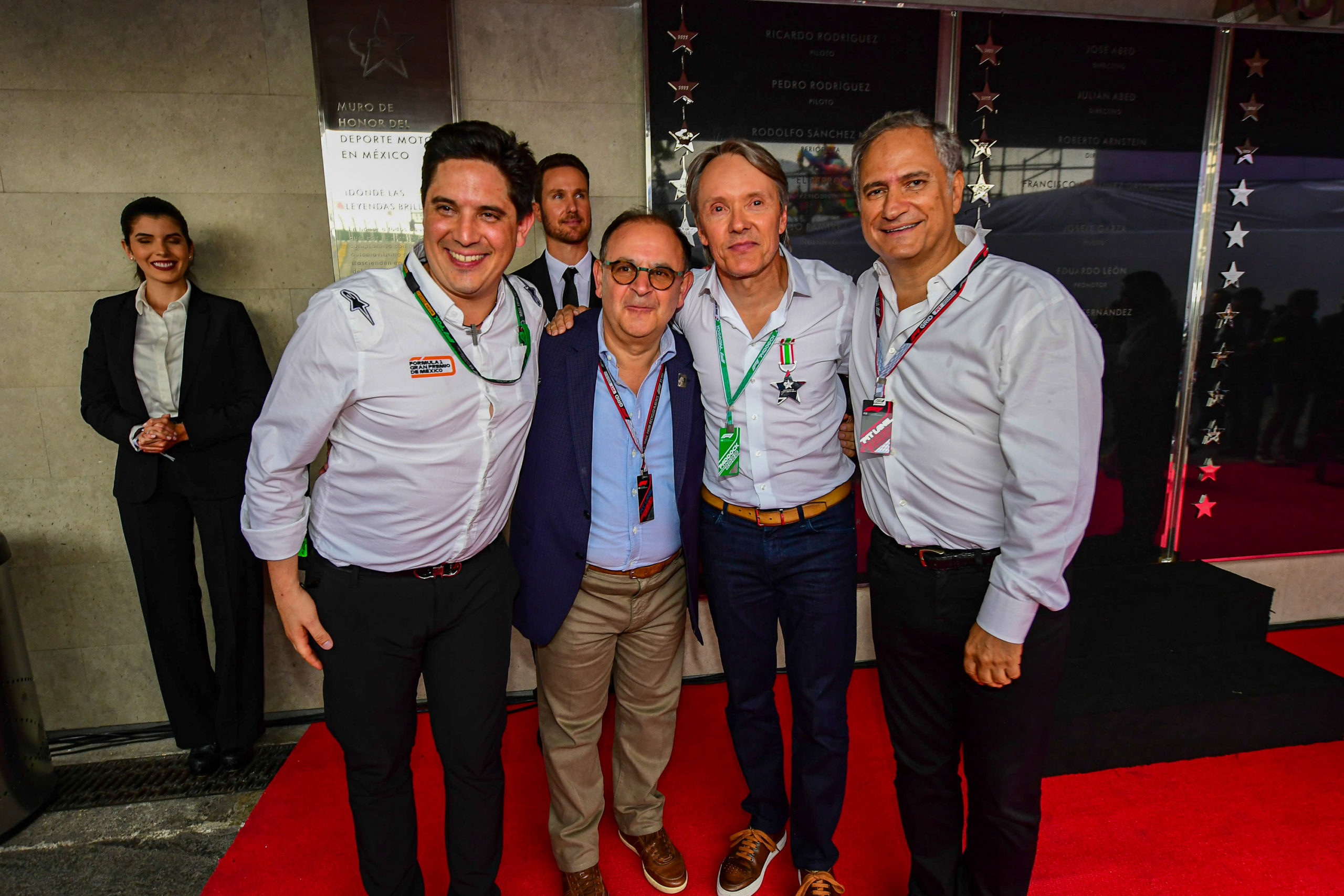 El México GP devela el Muro de  Honor del Deporte Motor en México