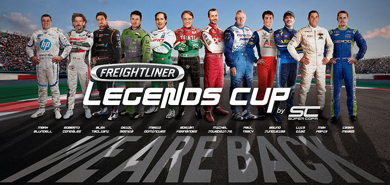 Leyendas de la Indy se reúnen para disputar la  Freightliner Legends Cup en el México GP 2022