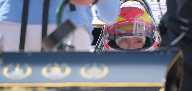 Concluye homenaje de Adrián Fernández a Pedro  Rodríguez en el Gran Premio Histórico de Mónaco