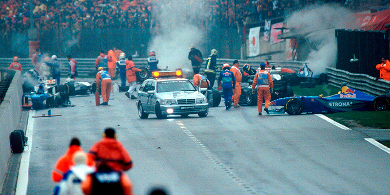 Estos son los accidentes más fuertes en la Formula 1